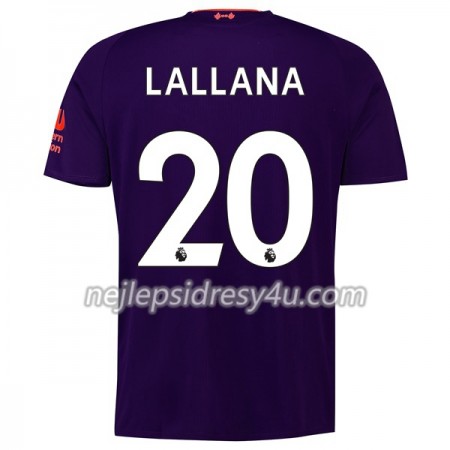Fotbalový Dres Liverpool Lallana 20 Venkovní 2018/19